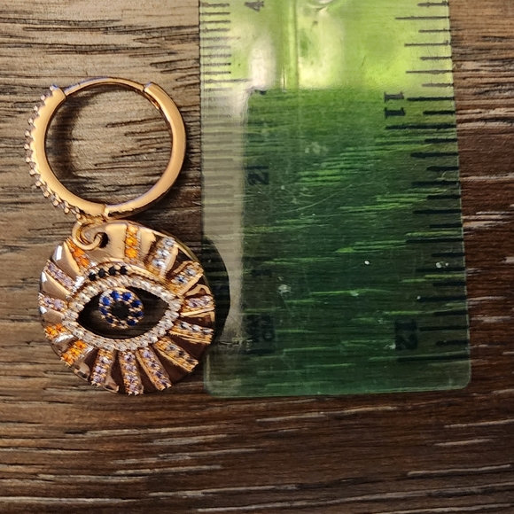 Evil eye earrings - Picture 4 of 6